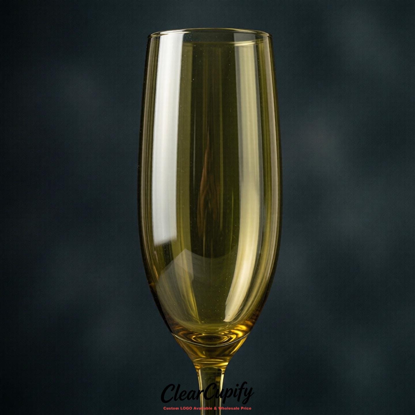 Olive Clear Champagne Flutes - Wholesale 5oz/6oz/7oz Acrylic Champagne Glasses