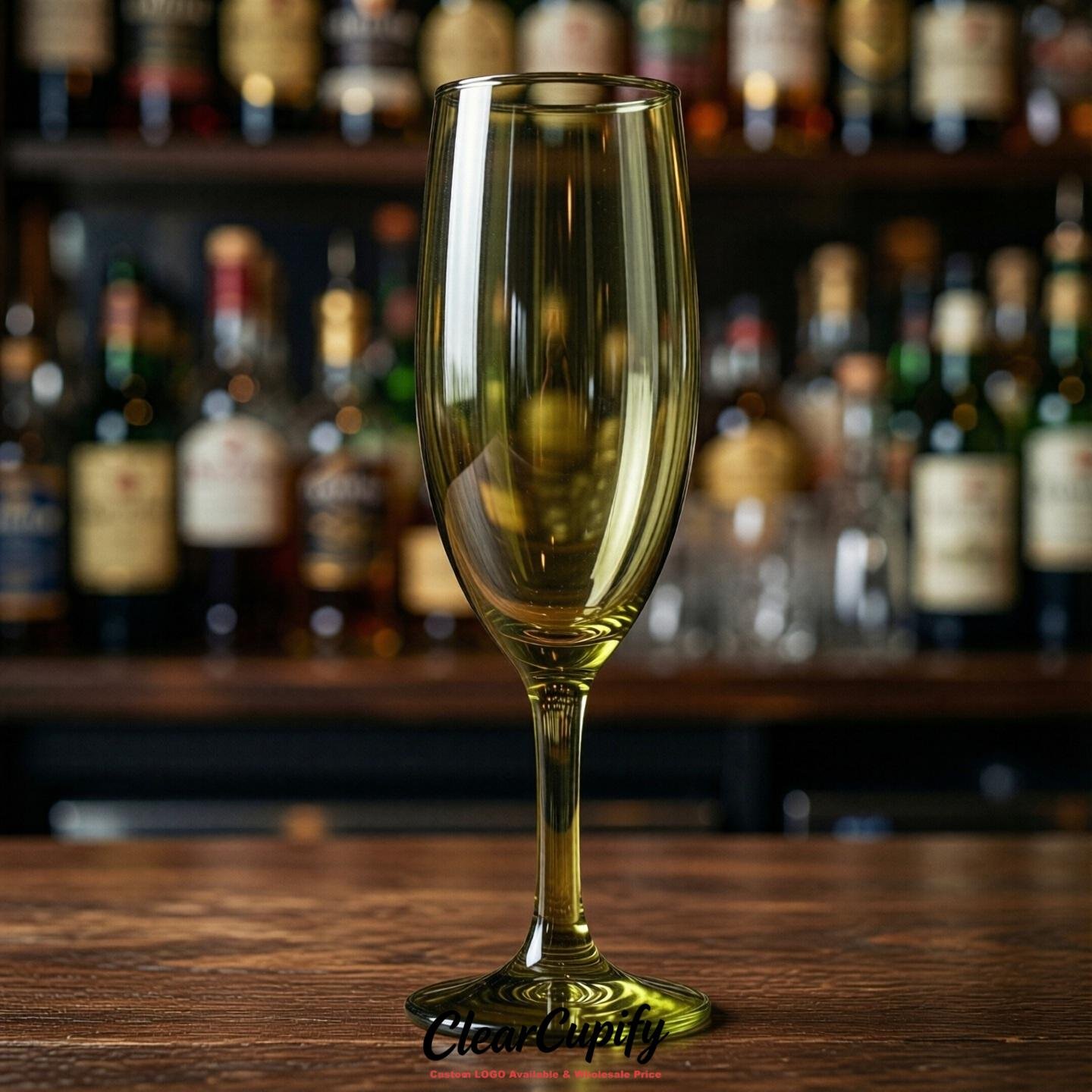 Olive Clear Champagne Flutes - Wholesale 5oz/6oz/7oz Acrylic Champagne Glasses