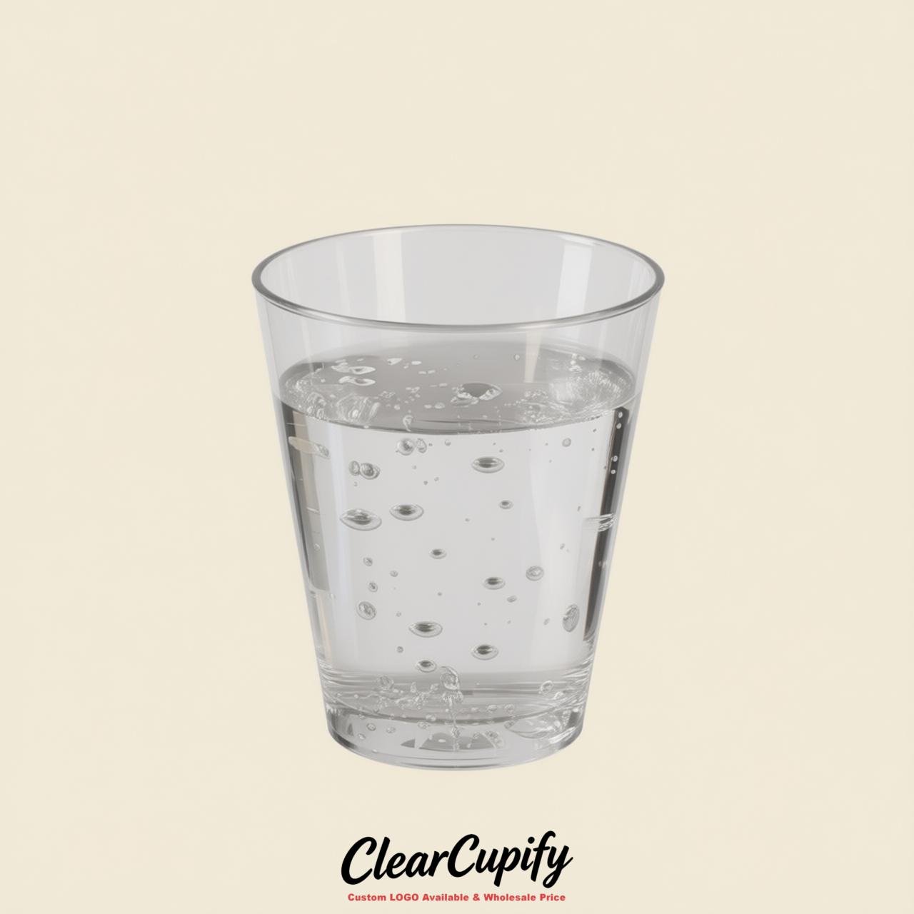 Transparent Clear Plastic Shot Glasses - 1.5oz & 2oz (45ml & 60ml)